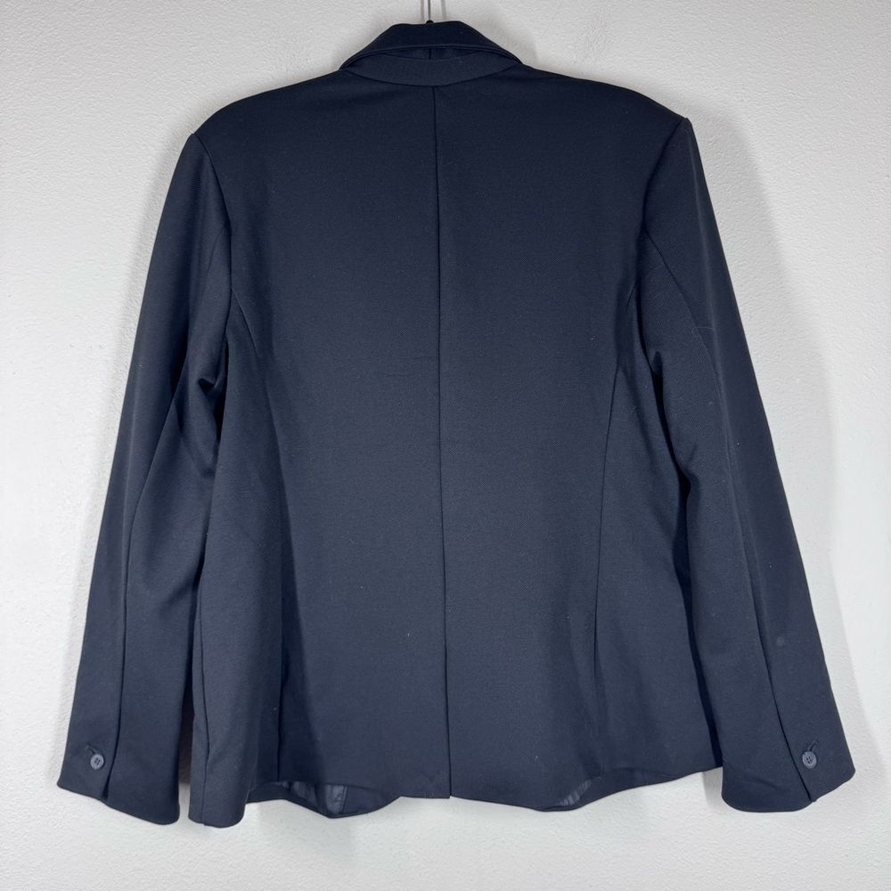 NWT Gap Women's Academy Blazer In Black Career Business Casual Plus Size 14 - Picture 4 of 5